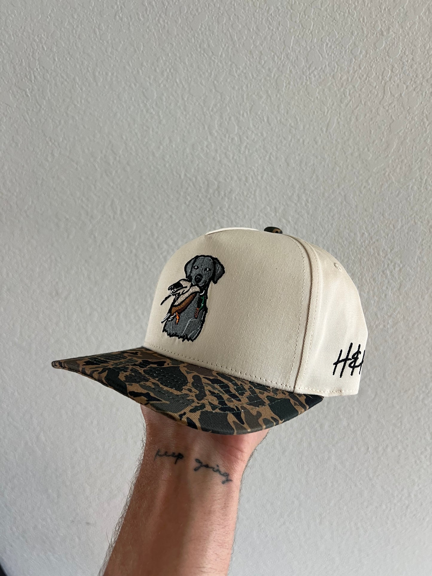 Old School Camo Hat