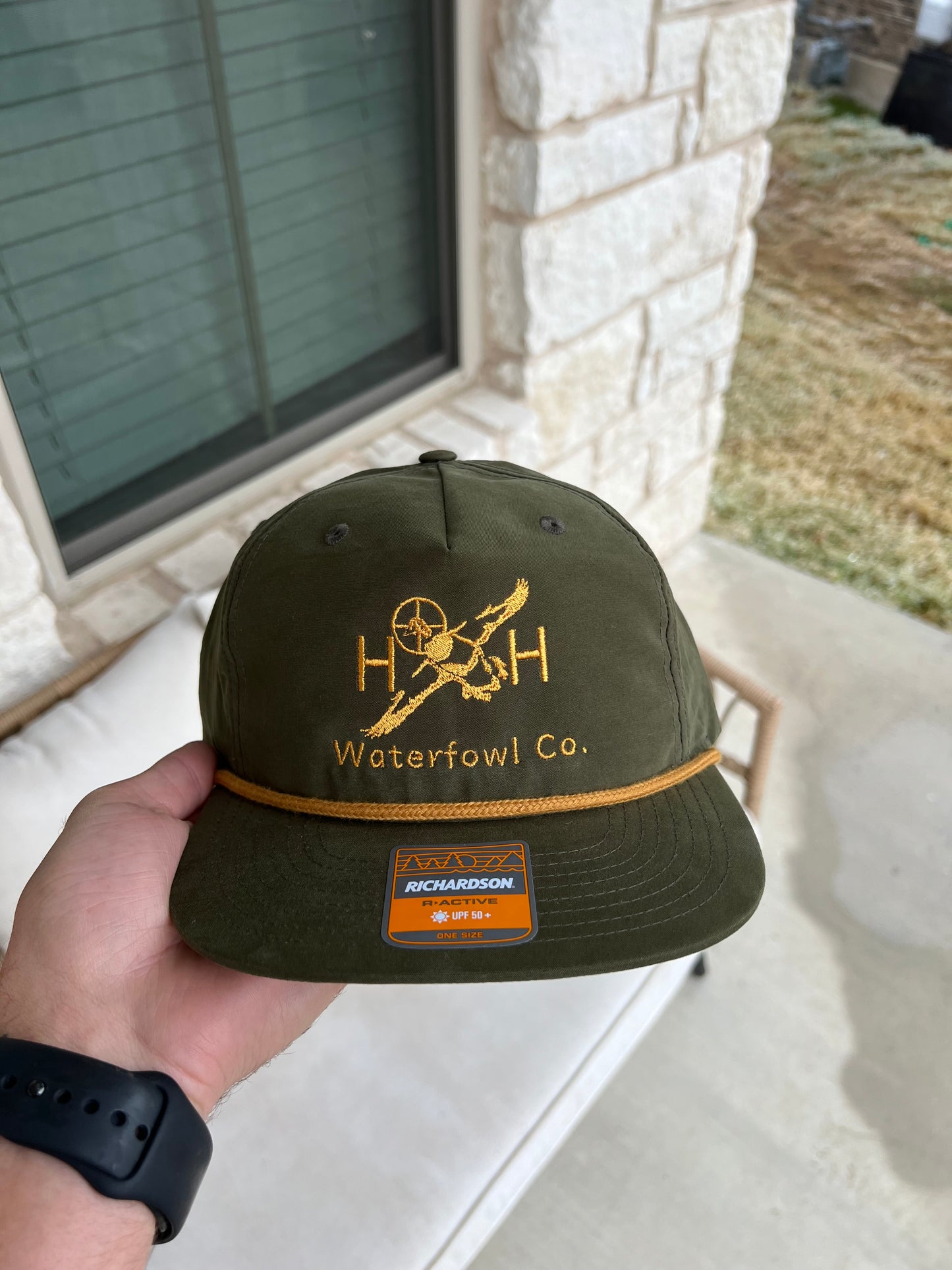 Loden/Gold Classic H&H Logo
